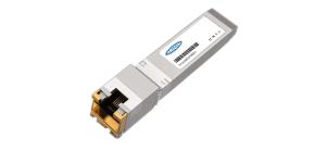 Transceiver 407-bcvf Dell Compatible Fp+ 100/1000/10000base-t (copper Rj45 30m)