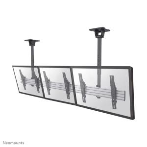 Menuboard Ceiling Mount For Three 32in-55in/65in Screens - Black