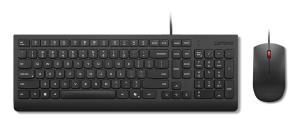 Essential Wired Combo Black - Qwertzu German