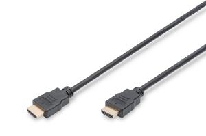 Hdmi Standard Connection Cable Type A M/m 2m W/ethernet Hdmi 1.4 Full Hd (ak-330114-020-s)