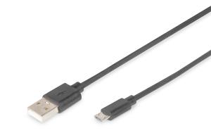 USB A To Micro USB B Cable 1m