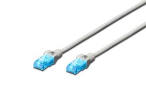 Patch cable - Cat 5e - U-UTP - Snagless - Cu - 25m - grey