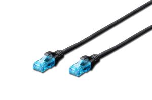 Patch cable - Cat 5e - U-UTP - Snagless - 5m - black
