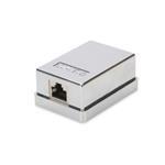 CAT6 Surface mount box 1x Keystone Module shielded, 1-port