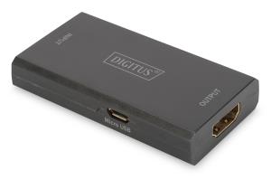 4K HDMI 2.0 Repeater up to 30 m HDMI High Speed, HDCP 2.2 4K2K/60 Hz support