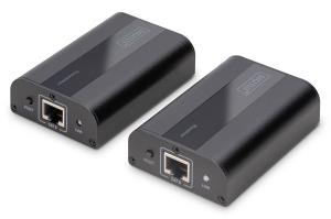 4K HDMI Extender Set, HDMI 2.0 30/60 m over network cable (CAT6, 6a, 7), UHD 4K2K/60 Hz