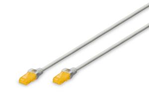 Slim Patch cable - CAT6A - U/UTP - Snagless - Cu - 1m - Grey