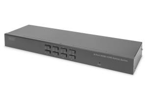 KVM Switch - 19in Rackmount 8 Port HDMI Single View