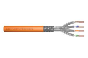 installation cable - CAT 7 - S/FTP - AWG 23/1 simplex - 100m - yellow