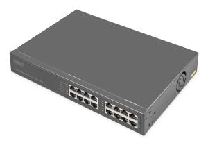 Gigabit Ethernet PoE+ Injector Hub 802.3bt 8- Port PoE Power Budget 250W