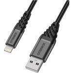 Cable USB-a Lightning 2m Black