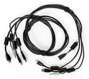 Avocent KVM Cable - USB Keyboard, Mouse & HDMI Video Cable With Speakers & CAC 1.8m - SC845H