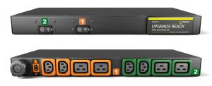 Geist Rack PDU Elementary (upgradeable) 1U input IEC 60309 230V 32A locking outputs (4)