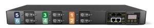 Geist Rack PDU, Monitored (Unit Level), EC, 1U, Input IEC 60309 230/400V 3x32A, Locking Outputs (6)C19