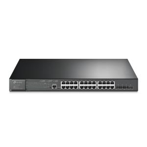 Jetstream 24-port Gigabit And 4-port 10ge Sfp+ L2+ Managed Switch With 24-port Poe+