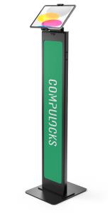 Bundle / BrandMe Floor stand + Universal Tablet Wall Mount - Cling VESA - Black