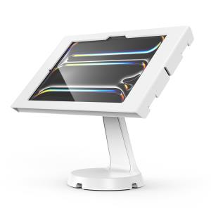 Bundle / VESA Mast Counter Stand + Apex Secured Enclosure Wall Mount for iPad Pro M4 11in - White