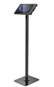 Bundle / Swift Floor Stand + Apex Secured Enclosure Wall Mount for Galaxy Tab S9/S9 FE 10.9in - Black