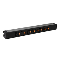 Pdu 19In 1u 6 X C13 + 2 X C19 Iec 60320 Standard