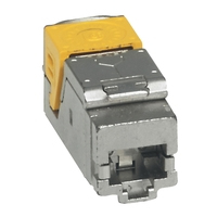 Set Of 6 Rj45 Connectors Category 6a Stp