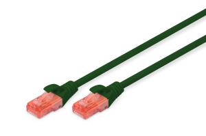 Professional Patch cable - CAT6 - U/UTP - Snagless - 5m - Green