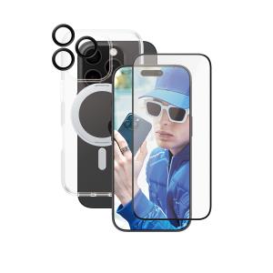 Feature 3-in-1 Ceramic Bundle For iPhone 16 6.3in Pro