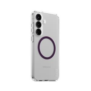 CARE by PanzerGlass Flagship Case Transparent Urban Combat with Color2 QI Compatible Samsung S25 Plu