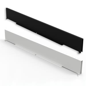 Roof Divider Panels - 800mm X 100mm - Black  2 Pieces