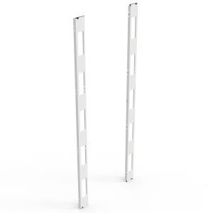 Side Skirts - 19in - 800mm - 42u - White