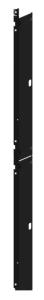 Vertical Cable Manager - Full Height - Left Side - 800mm - 47u - Black