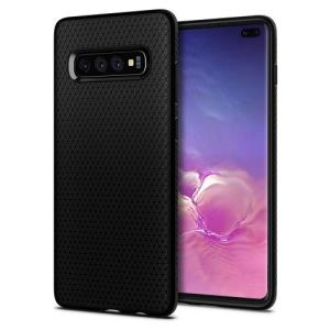 Galaxy S10+ Case Liquid Air Matte Black