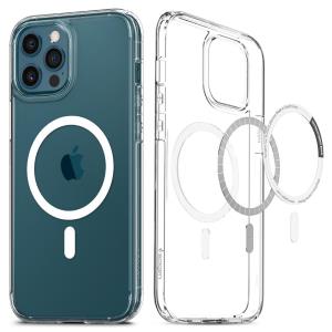 iPhone 12 Pro/12 Case Ultra Hybrid Mag White Magsafe Compatible