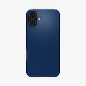iPhone 16 Case Thin Fit MagFit Navy Blue