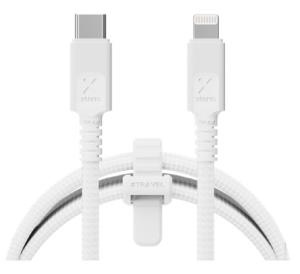 Travel Cable - USB-c - Lightning - 1.5m - White