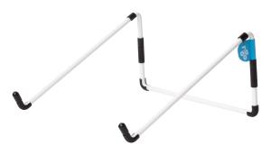 Steel Travel Laptop Stand White