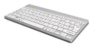 Compact Break Ergonomic - Keyboard - Wireless - White - Azerty French