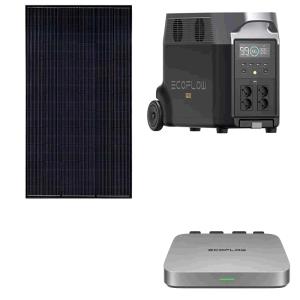DELTA Pro + Micro Inverter 800W + 2 x 400W Rigid Solar Panel