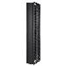 Valueline, Vertical Cable Manager for 2 & 4 Post Racks, 84in H X 12in W, Double-Sided with Doors