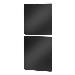 Easy Rack Side Panel 48u/1000mm Deep Split Side Panels Black Qty 2