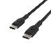 USB-c To USB-c Cable Braided 1m Black