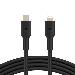 Lightning To USB-c Cable 1m Black