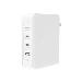 140w 4-ports USB Gan Wall Charger Uk Eu