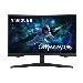 Desktop Monitor - S27cg552eu - 27in Curved Gaming Monitor - Qhd 2560x1440