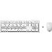Wireless Keyboard and Mouse 230 Combo - White - Azerty Belgian