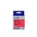 Label Cartridge Pastel Lk-3rbp Black/red 9mm (9m)