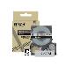 Tape Cartridge - Lk-5abj - 18mm - Matte L Grey / Black