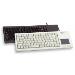 G84-5500 XS - Keyboard with Touchpad - Corded USB - Black - Belgium Azerty