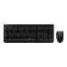 DW 3000 Desktop - Keyboard and Mouse - Wireless - Black - Hungary
