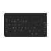 Keys-to-go Ultra-portable Bluetooth Keyboard For iPad/iPhone - Black Qwerty Pan - Nordic