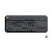 Wireless Touch Keyboard K400 Plus - Black - Qwertzu Swiss-Lux